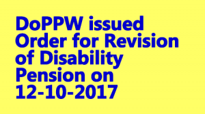 Revision of Disability Pension