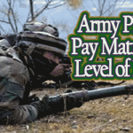 Army PBORs Pay Matrix and Level of Ranks