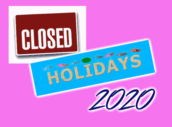 Closed Holidays 2020 cannot be changed - DoPT Clarification